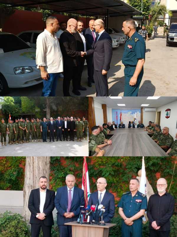 الحجار يزور حرس بيروت