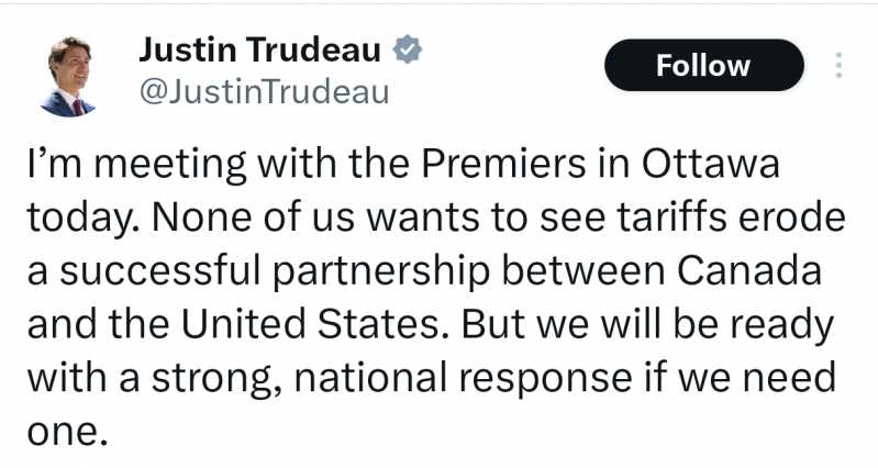 كندا تدرس «الرد المناسب» على ترامب