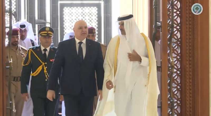 الرئيس عون عاد الى بيروت مختتما ًزيارته الى الدوحة
