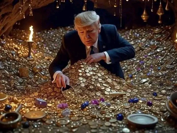 ترمب عاد بقصرٍ طائِر محملاً بالذهب والشيكات! ماذا بعد؟