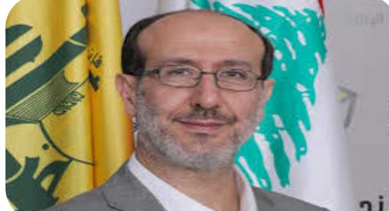 عضو كتلة الوفاء للمقاومة النائب ابراهيم الموسوي بعد الإدلاء بصوته في النبي شيت هذه المعركة الانتخابي