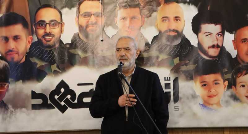 الوزير السابق محمود قماطي لن يستطيع العدو أن يفرض علينا شيئاً، وسندافع عن وطننا وشعبنا وأمتنا. 