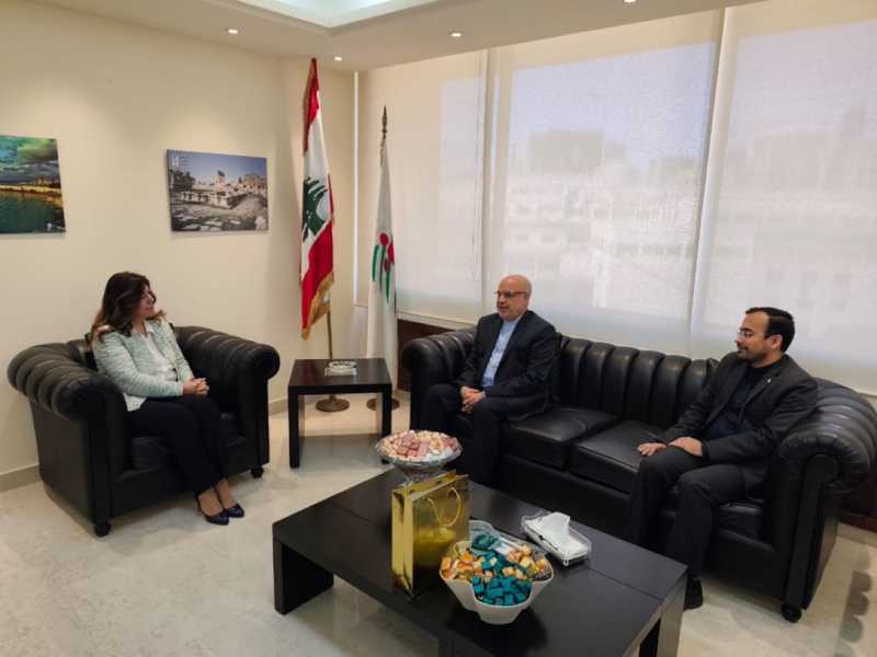 السفير د اماني يزور وزيرة الشباب والرياضة
