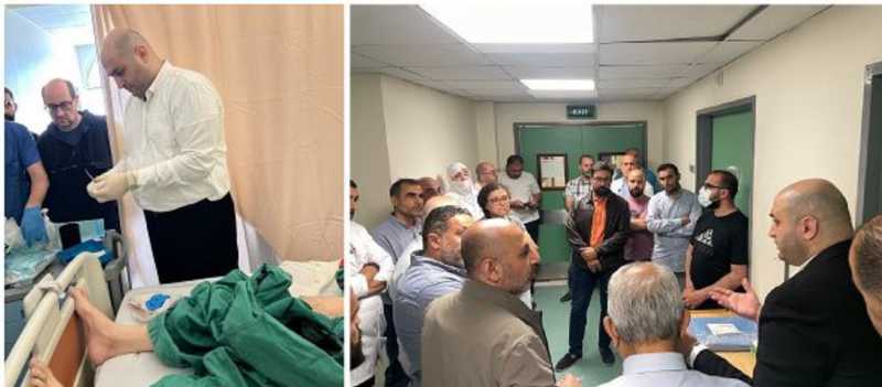 ناصر الدين في مستشفى الحريري توفير أي خدمة مستطاعة