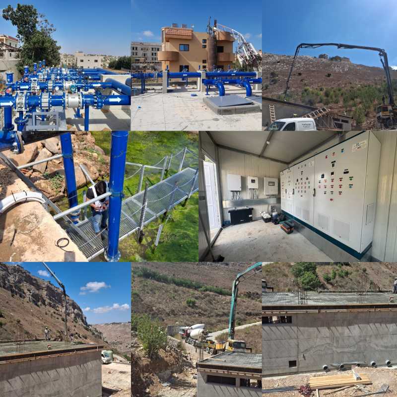 جريدة النهار   إعادة إعمار جنوب لبنان، قطاع المياه نموذجاً محطة الوزاني تنهض من بين الأنقاض