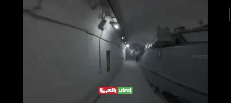 إيران تكشف عن قاعدة بحرية تحت الأرض مدمرة «زاغروس» الإيرانية (القوات البحرية للجيش الإيراني)