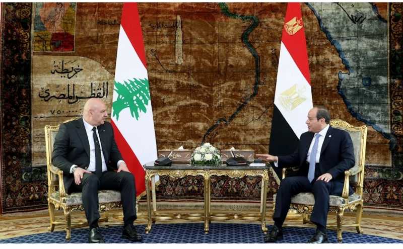 عون من القاهرة لا مصلحة لأيّ لبناني في أن يستثني نفسه من مسار سلام شامل