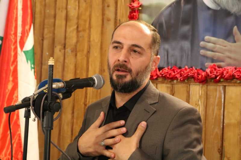 عضو كتلة الوفاء للمقاومة النائب رامي ابو حمدان المقاومة ليست مجرد آلية قتالية، بل هي بيئة مجتمع كامل