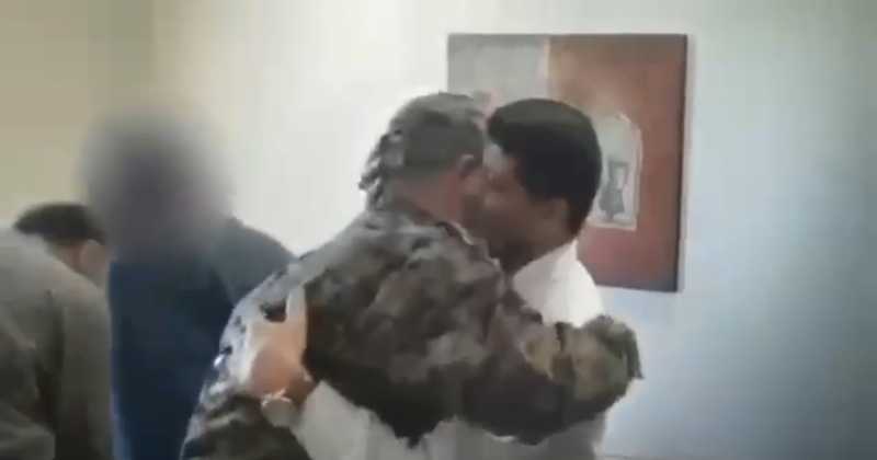 مقطع يظهر فيه القائد الـ ش هيد السيد مصطفى بدر الدين