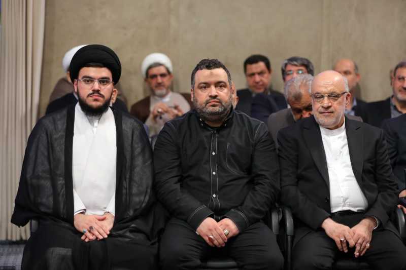 السفير الايراني في لبنان الدكتور مجتبى أماني يشارك الى جانب عائلة الشهيد الاقدس في سنوية الرئيس رئيس