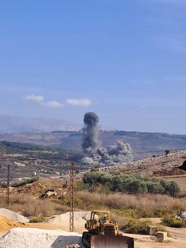 غ.ـارات على منطقة المحمودية - الجرمق