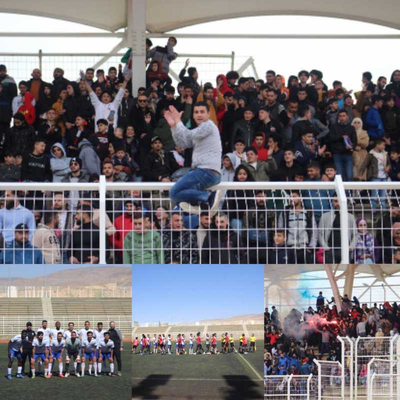 مباريات الدوري اللبناني الرسمية للدرجة الأولى على أرض ملعب المدينة الرياضية في بعلبك،
