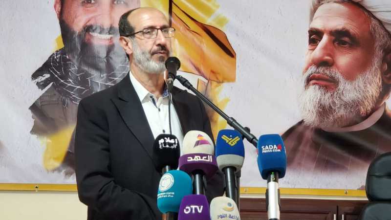 النائب الموسوي المقاومة أثبتت أنها الخيار الأصدق إلى جانب الناس 