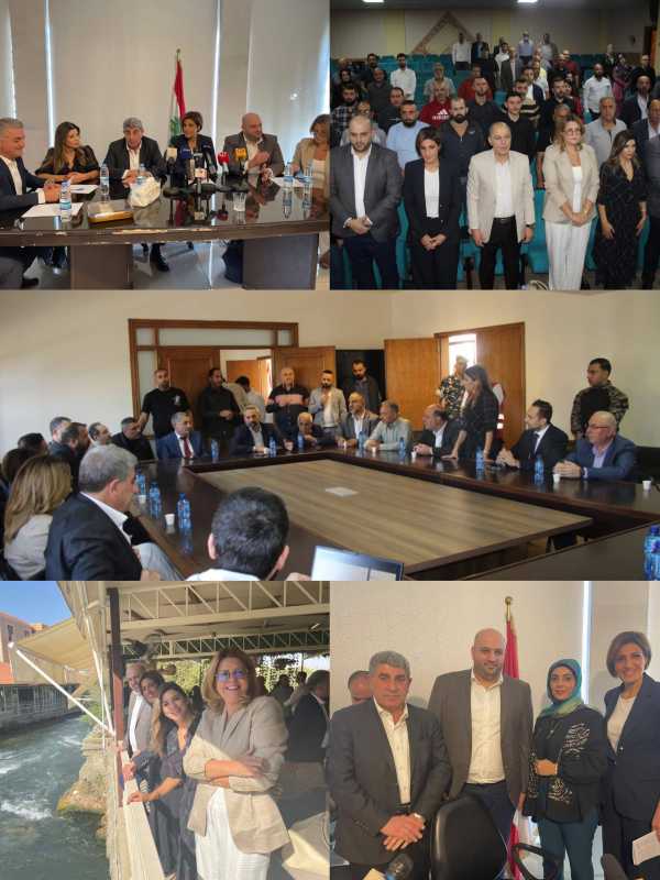 زارت وزيرة البيئة تمارا الزين قضاء الهرمل، واستهلت جولتها بزيارة السرايا