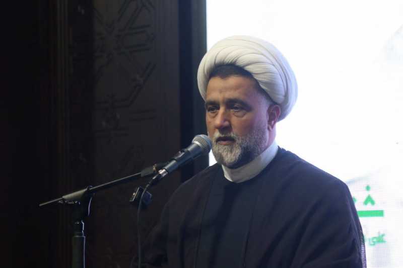 احتفال تكريمي للشهيد حسين مصطفى الأشهب في الكفاءات. الشيخ خليل رزق لا يمكن أن نتراجع عن خيار المقاوم