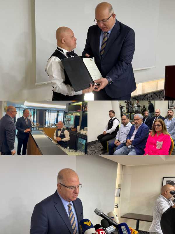 خطوة لافتة من وزير العمل الدكتور محمد حيدر