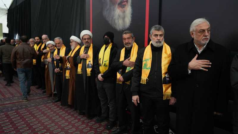 قيادة حزب الله تتقبّل التعازي بالشهيدين السيدين في اليوم الثاني والاخير