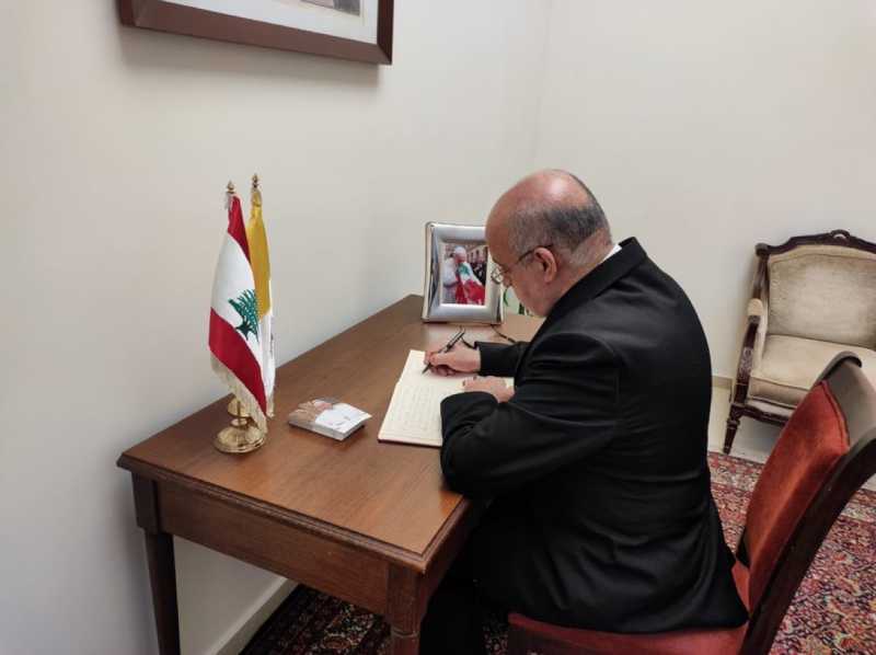 السفير الايراني في لبنان الدكتور مجتبى اماني عبر اكس
