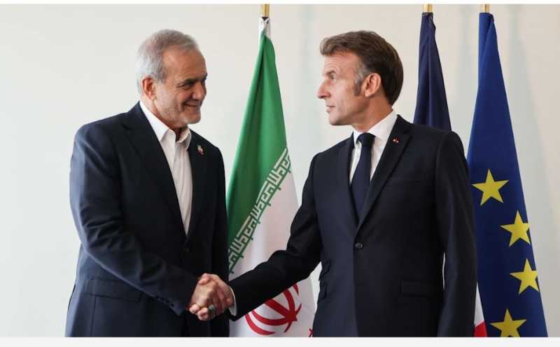 ماكرون لبزشكيان لم يبقَ أمامكم سوى بضع ساعات