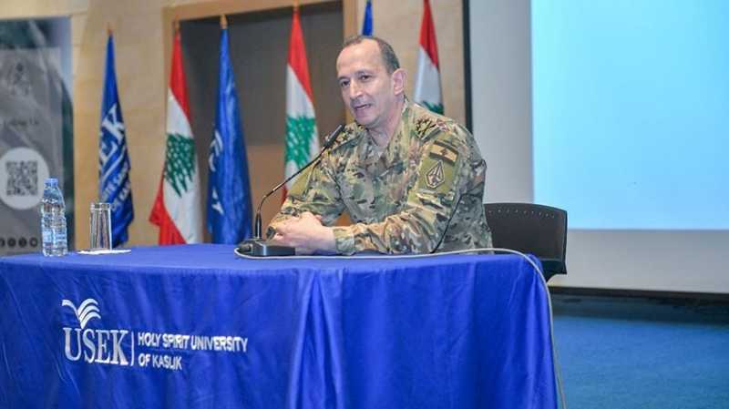 العماد هيكل الجيش قوي وقادر على الصمود في وجه العواصف