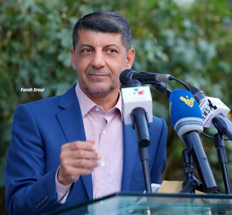 القائد الإعلامي الكبير الشهيد الحاج محمد عفيف النابلسي