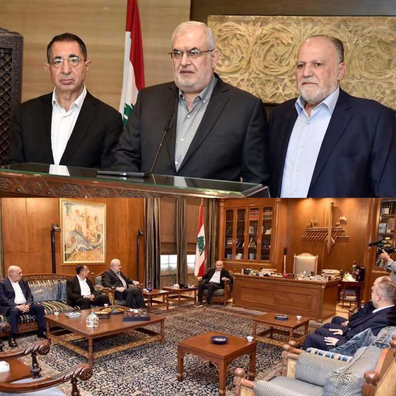 رعد من عين_التينة شعبنا متمسّك بخيار المقـ ــاومة والتنمية