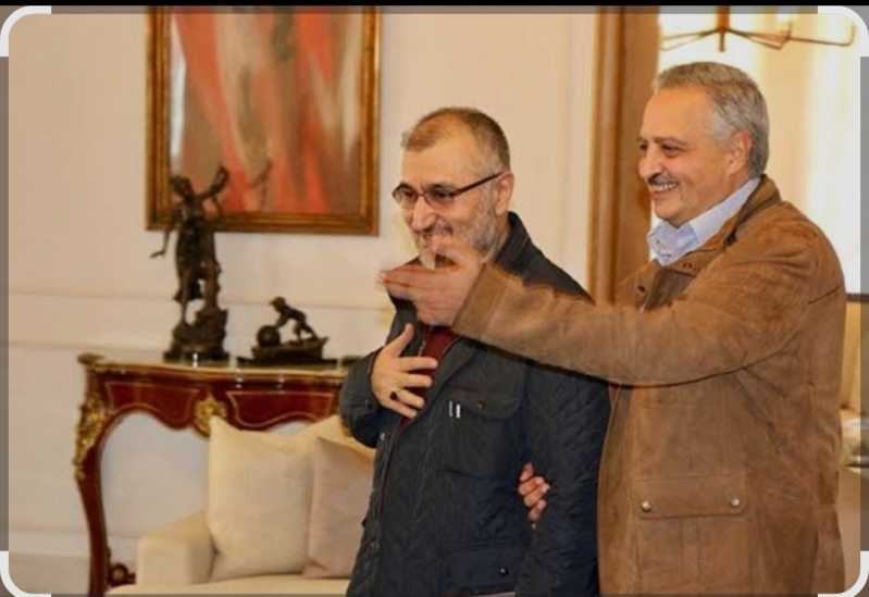 المعاون السياسي للأمين العام لحزب الله الحاج حسين خليل يلتقي الأمير طلال إرسلان