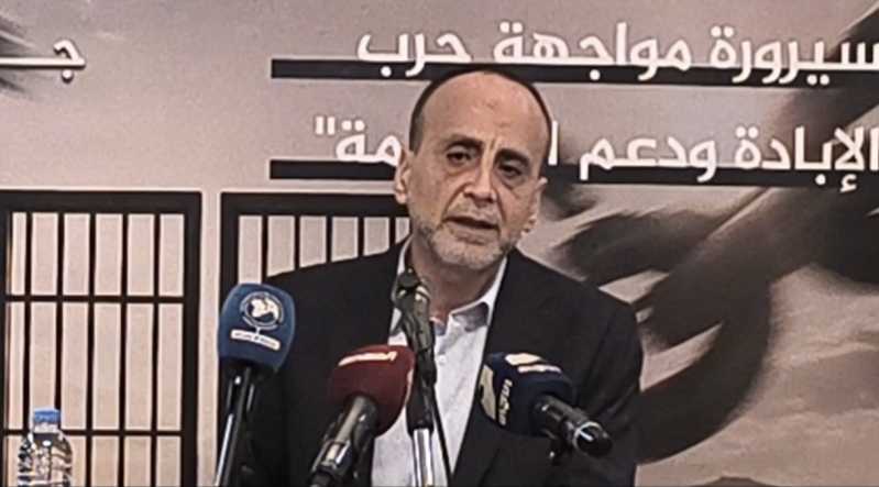 السيد عنار الموسوي يردون منا الاستسلم والخضوع وقرارنا الحاسم رفض تسليم السلاح