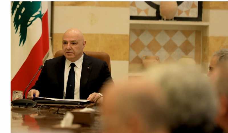 رئيس الجمهورية التطبيع «غير مطروح حالياً»