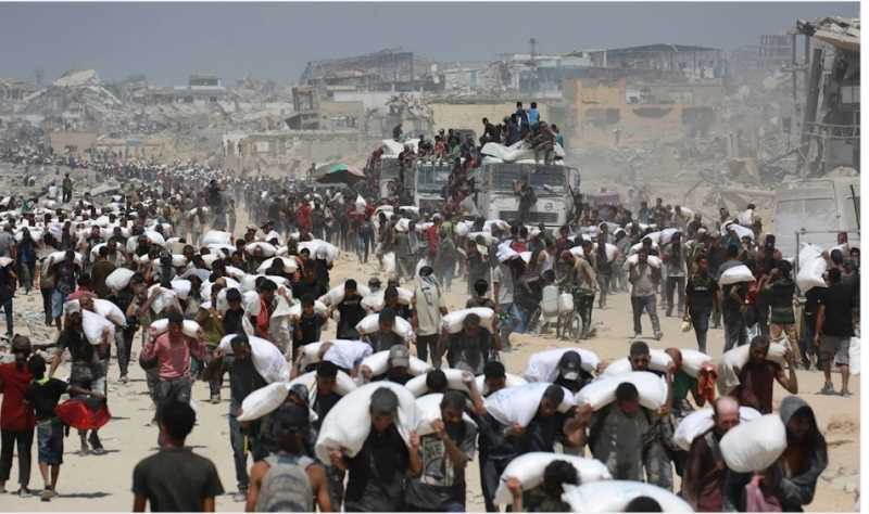 نتنياهو بعد دخول المساعدات إلى غزة لا أعذار بعد الآن