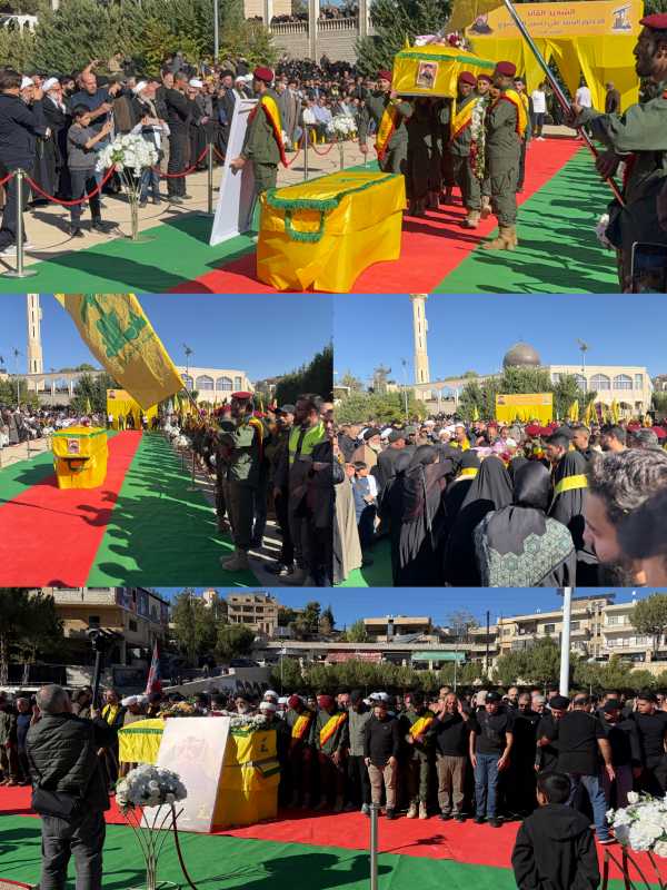تشييع مهيب للشهيد القائد الدكتور السيد علي حسين الموسوي (السيد أسد)