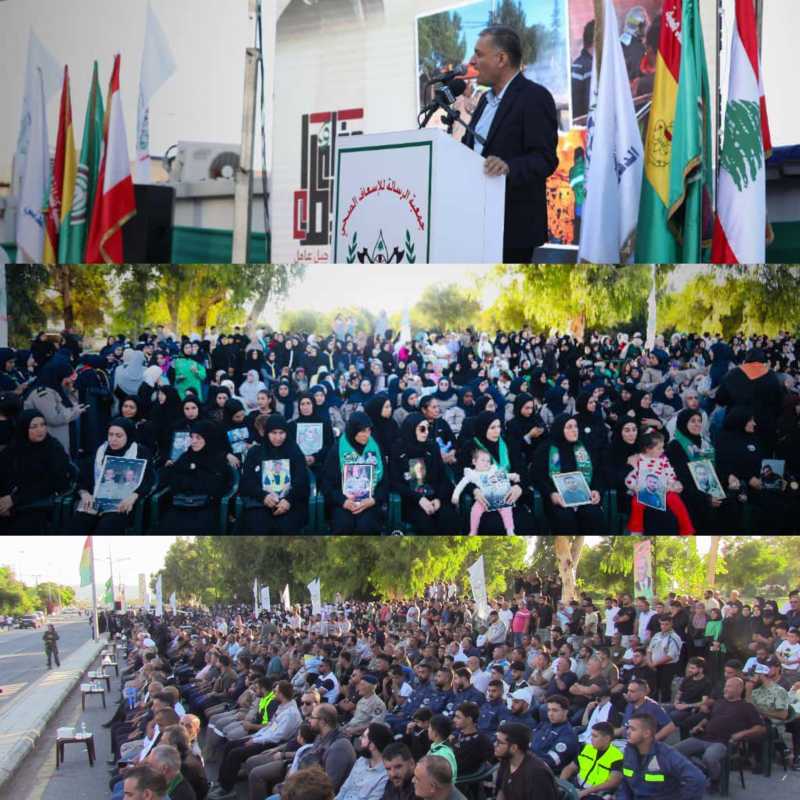 المناورة الكبرى “وفاءٌ وعطاء” في مدينة صور في الذكرى السنوية لشهـداء جمعية كشافة الرسالة الإسلامية -