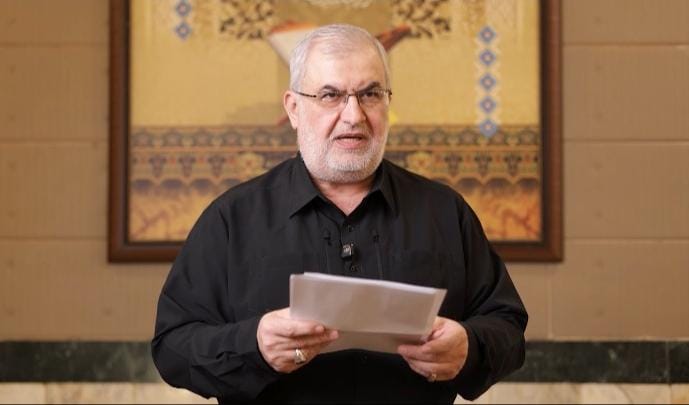 رئيس كتلة الوفاء للمقاومة النائب محمد رعد من النبطية  لا حصرية للسلاح بلا سيادة، ودماء الشهداء منارا