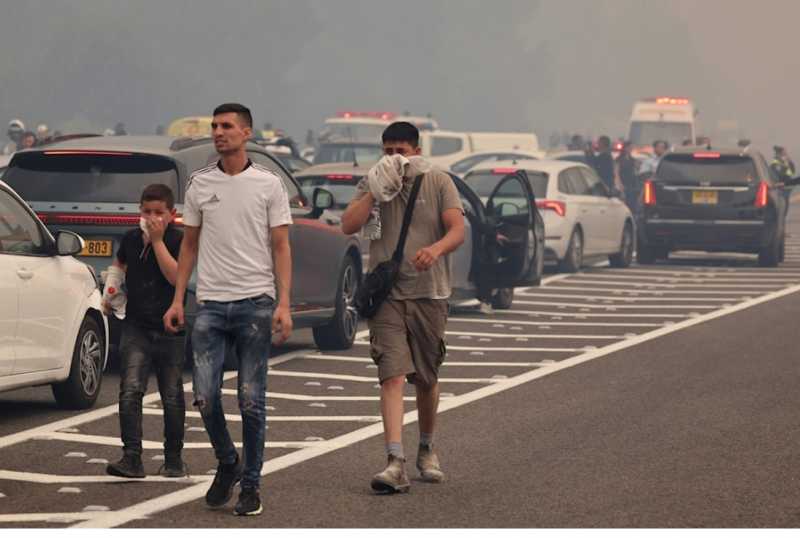 «حالة طوارئ» في إسرائيل إخلاء مستوطنات... وطلب لمساعدة دولية