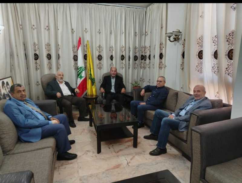 الجبهة الديمقراطية لتحرير فلسطين تلتقي حزب الله