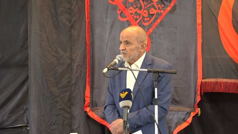 كلمة عضو كتلة الوفاء للمقاومة النائب حسين جشي خلال احتفال تكريمي في بلدة ‏صديقين الجنوبية‏