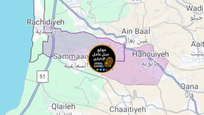 مراسل المنار   استنفار دبابة ميركافا خرجت من موقع المالكية بإتجاه الأراضي اللبنانية في الكيلو 9 مقاب