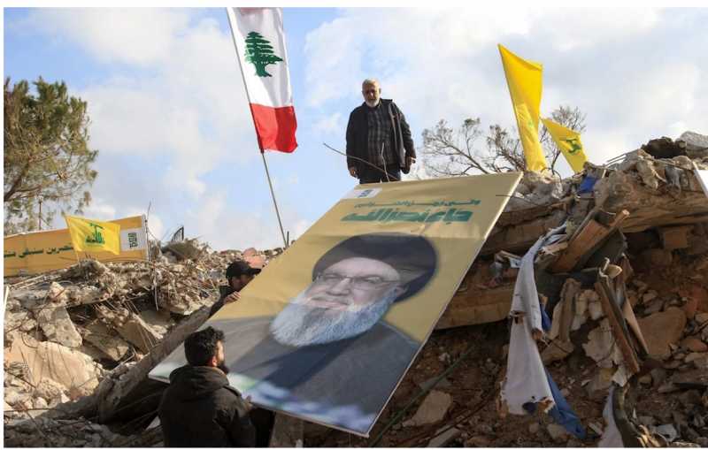 حزب الله يبدأ بمسح أضرار القرى الأمامية في قضاء صور