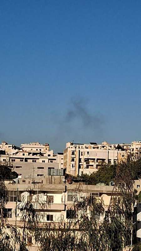 لبنان غارة من مسيرة اسرائيلية على طريق المنطقة الصناعية بين كفرمان والنبطية
