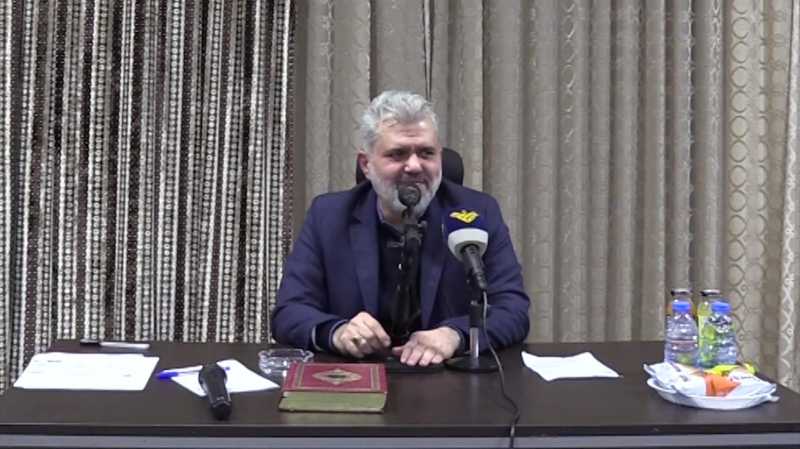 النائب رائد برو خلال لقاء سياسي مع الأساتذة الجامعيين والمعلمين والطلاب الجامعيين في جبيل -كسروان  