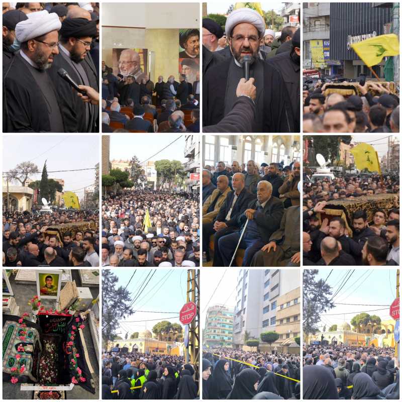 قيادتا حزب الله وحركة أمل شيعتا المربي الفاضل السيد عبد الكريم نصر الله.