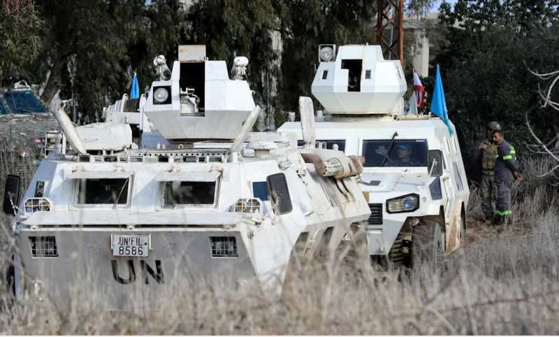 مسيّرة إسرائيلية تابعة لجيش الابادة الإسرائيلي تستهدف دورية لـ«اليونيفيل» بقنبلة صوتية مسيّرة إسرائيلية تابعة لجيش الابادة الإسرائيلي تستهدف دورية لـ«اليونيفيل» بقنبلة صوتية