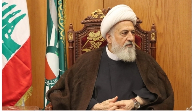 الخطيب يحذر إفراغ الجنوب والبقاع والضاحية من الناس يهدد بتغيير الخريطة اللبنانية الخطيب يحذر إفراغ الجنوب والبقاع والضاحية من الناس يهدد بتغيير الخريطة اللبنانية