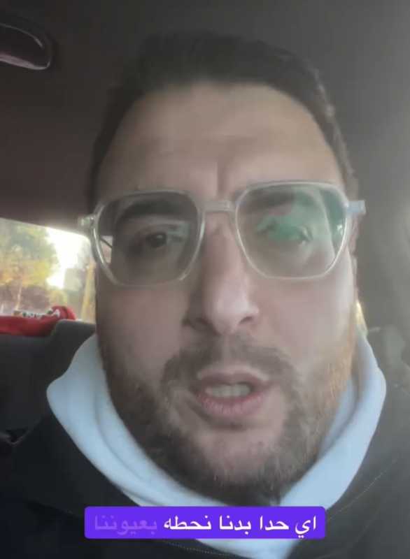 الناشط ناصر محمود سليمان من طرابلس