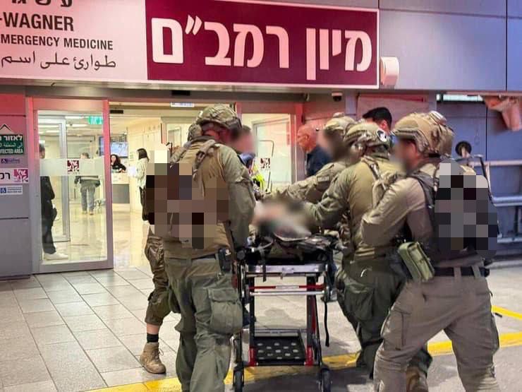 وسائل اعلام اسرائيلية في الصورة نقل جرحى من لواء جفعاتي بحالة خطيرة جراء نيـ ـران الحـ ـزب اللهاليوم