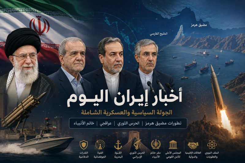 أخبار إيران اليوم الخميس 6 آب 2026   تطورات مضيق هرمز والحرس الثوري وعراقجي ومقر خاتم الأنبياء