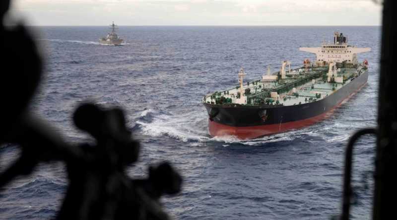 واشنطن تستولي على ناقلة نفط في المحيط الهندي
