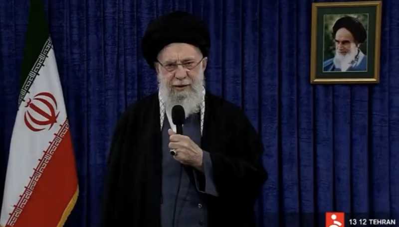 رسالة متلفزة لقائد الثورة الإسلامية موجّهة إلى الشعب الإيراني على أعتاب الذكرى السابعة والأربعين لان
