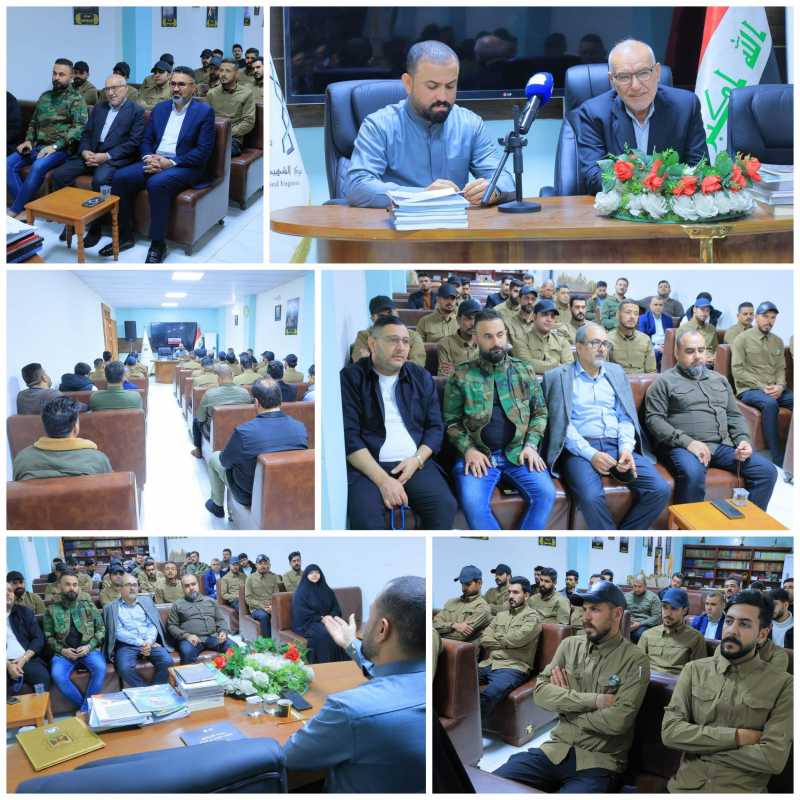 يواصل مركز الشهيد أبو مهدي المهندس الثقافي بغداد الدورات القرآنية والتثقيفية المخصصة لكادر المركز