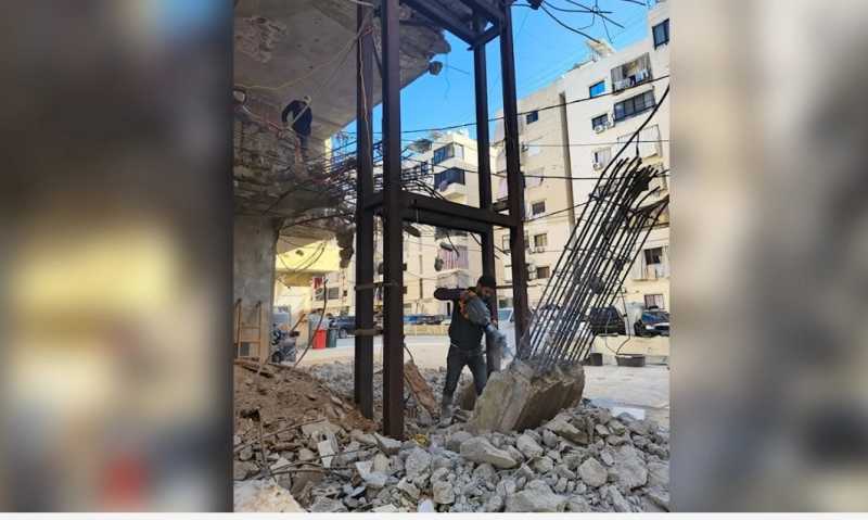 1.2 مليون متر مكعب من ركام الحرب إلى «الكوستا برافا»